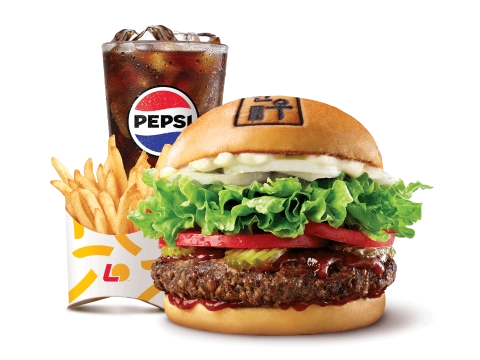 한우불고기버거 세트