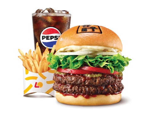 더블 한우불고기 버거 세트