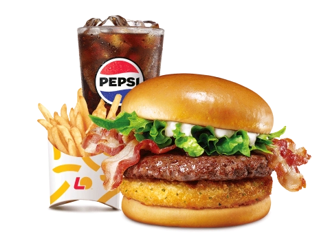 모짜렐라인더버거 베이컨 세트