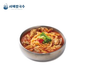 얼큰 바지락 칼국수