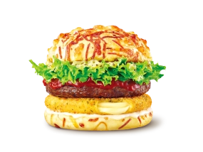 나폴리 모짜렐라버거 토마토바질